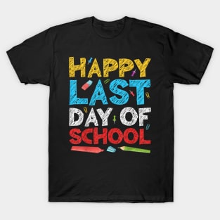 Happy Last Day Of School  hello summer v2 T-Shirt